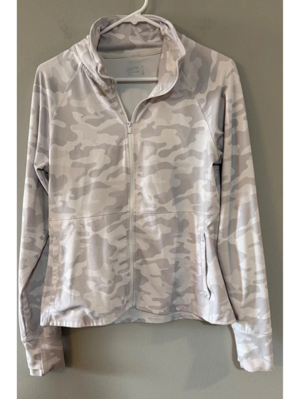 Jockey Women’s Camo Full-Zip Athletic Jacket – Size Medium